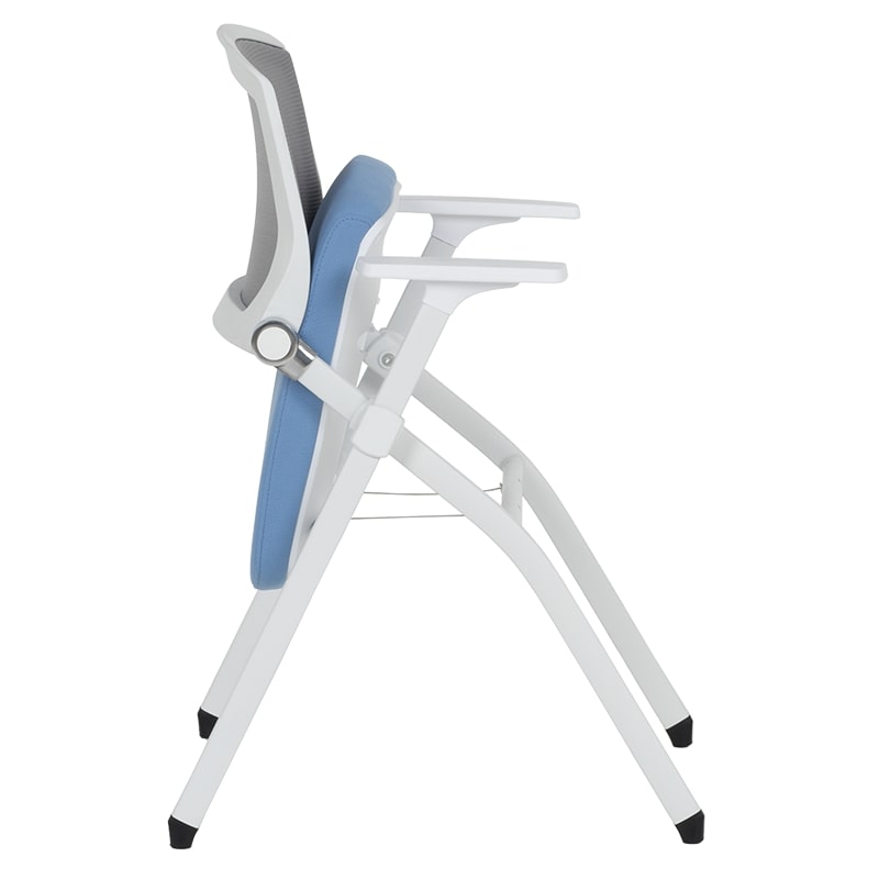 Сгъваем посетителски офис стол Carmen 1706-1 син